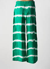 Pantalon large vert LA PETITE ETOILE pour femme seconde vue