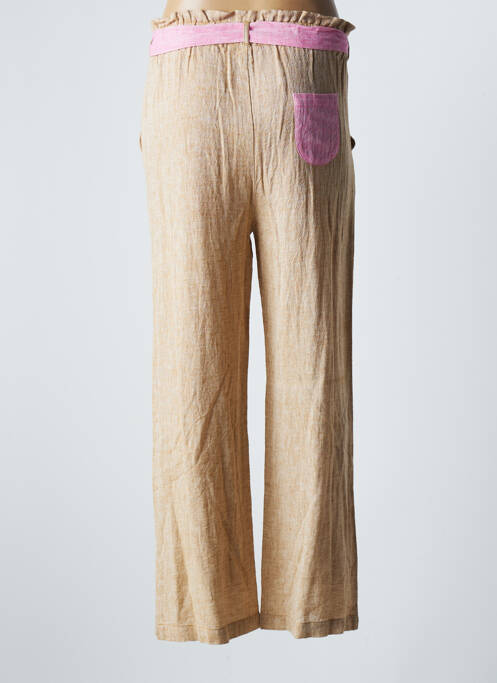 Pantalon large beige CHICOSOLEIL pour femme