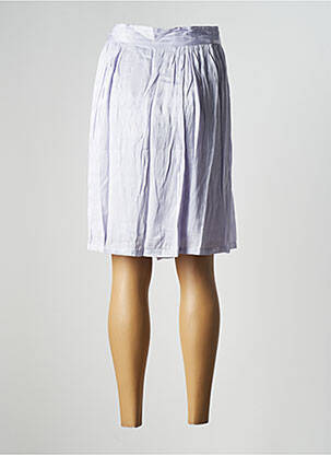 Jupe mi-longue taille haute violet ARTLOVE femme