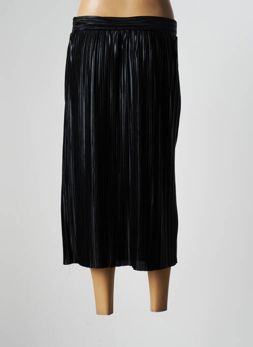 Jupe mi-longue noir LA PETITE ETOILE pour femme