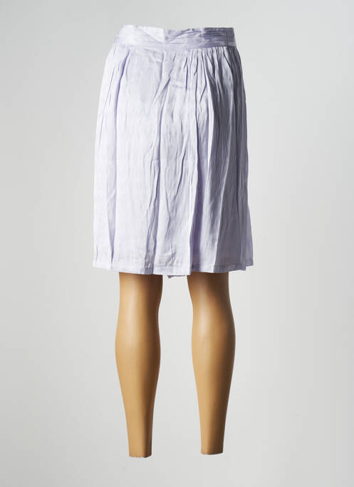 Jupe mi-longue violet ARTLOVE pour femme
