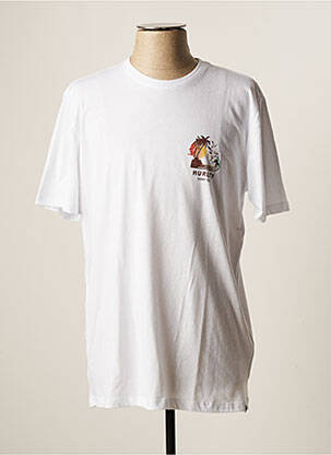 T-shirt blanc HURLEY pour homme