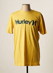 T-shirt jaune HURLEY pour homme seconde vue