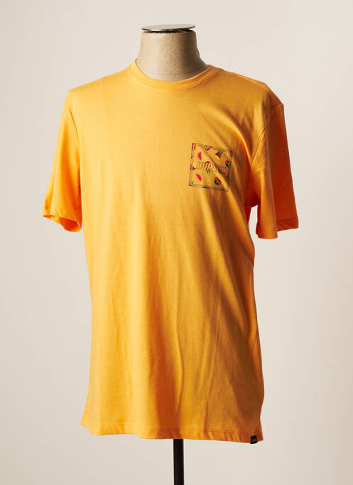 T-shirt orange HURLEY pour homme