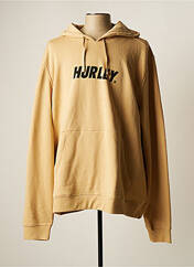 Sweat-shirt à capuche marron HURLEY pour homme seconde vue
