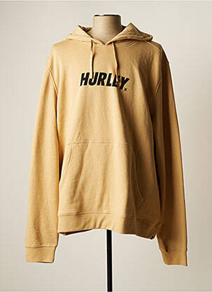 Sweat-shirt à capuche marron HURLEY pour homme