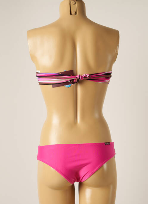 Maillot de bain 2 pièces rose RIO DE SOL pour femme