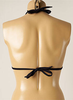 Haut de maillot de bain stretch haut soutien-gorge avec mousse de rembourrage amovible noir DESPI femme
