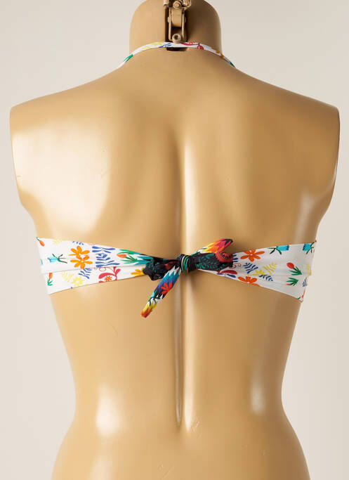 Haut de maillot de bain blanc DESPI pour femme