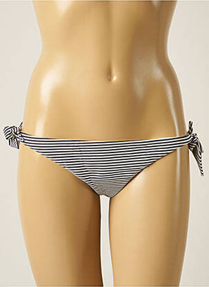 Bas de maillot de bain effet matière satinée bikini blanc BILLABONG femme