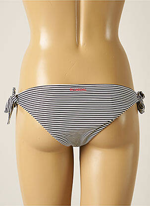 Bas de maillot de bain effet matière satinée bikini blanc BILLABONG femme