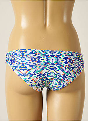 Bas de maillot de bain imprimé fantaisie culotte bleu SOWE femme