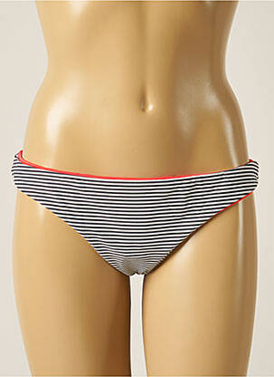 Bas de maillot de bain imprimé rayures culotte beige BILLABONG femme