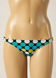 Bas de maillot de bain effet matière satinée culotte vert RIO DE SOL femme