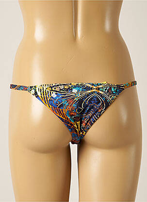 Bas de maillot de bain imprimé fantaisie bikini bleu MARYSSIL femme