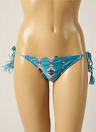 Bas de maillot de bain imprimé fantaisie bikini bleu DESPI femme