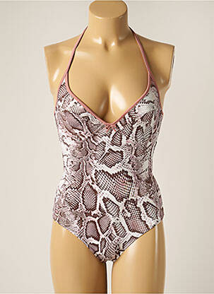 Maillot de bain 1 pièce haut soutien-gorge emboitant haut soutien-gorge emboitant rose DESPI femme