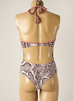 Maillot de bain 1 pièce haut soutien-gorge emboitant haut soutien-gorge emboitant rose DESPI femme