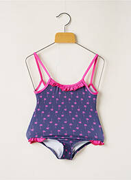 Maillot de bain 1 pièce haut triangles bleu LES ULTRAVIOLETTES fille
