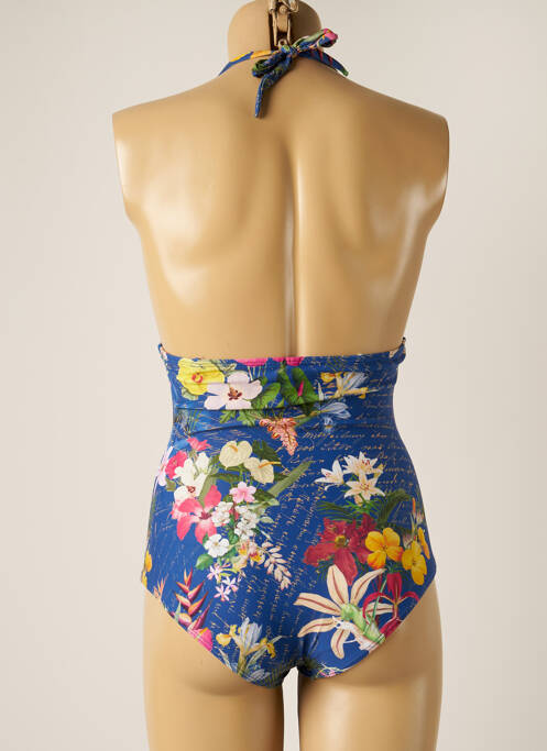 Maillot de bain 1 pièce bleu BLUEMAN pour femme