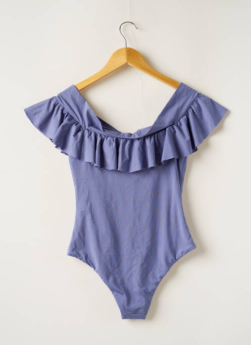 Maillot de bain 1 pièce bleu SAHA pour femme