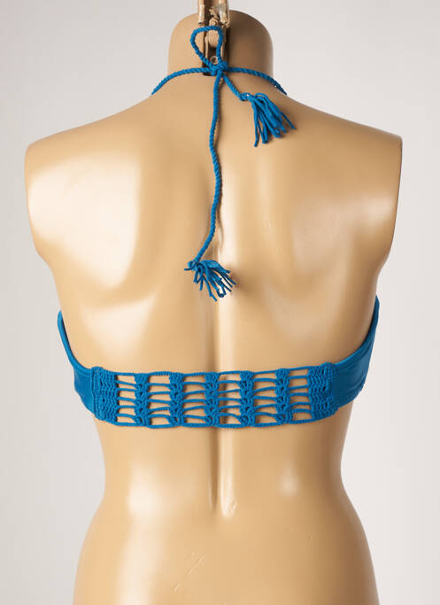 Haut de maillot de bain bleu DESPI pour femme