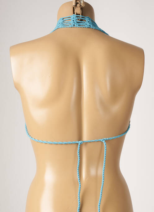 Haut de maillot de bain bleu DESPI pour femme