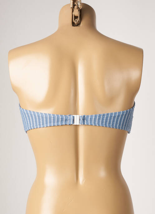 Haut de maillot de bain bleu DESPI pour femme