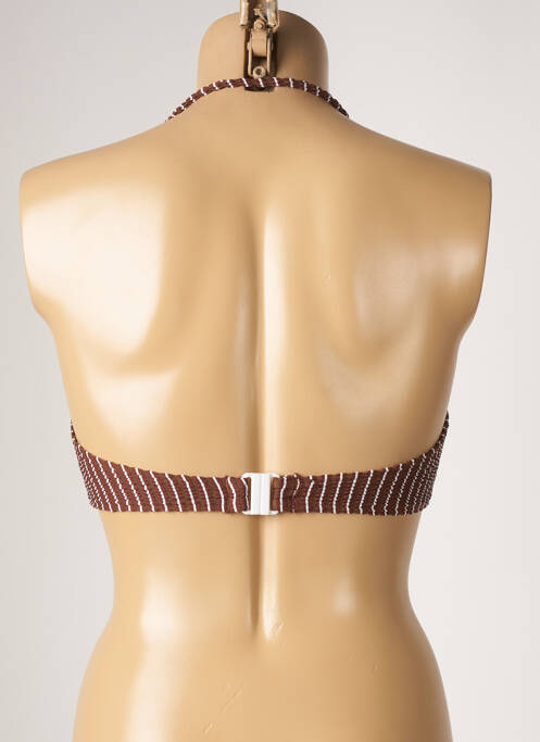 Haut de maillot de bain marron DESPI pour femme