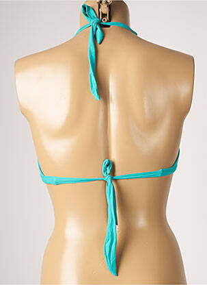 Haut de maillot de bain stretch bleu DESPI femme