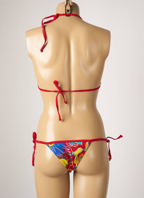 Maillot de bain 2 pièces rouge TALINDA pour femme