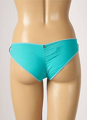 Bas de maillot de bain micro fibres culotte bleu DESPI femme