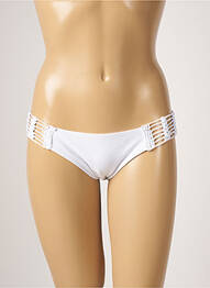 Bas de maillot de bain micro fibres culotte blanc DESPI femme