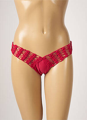 Bas de maillot de bain micro fibres culotte rose DESPI femme