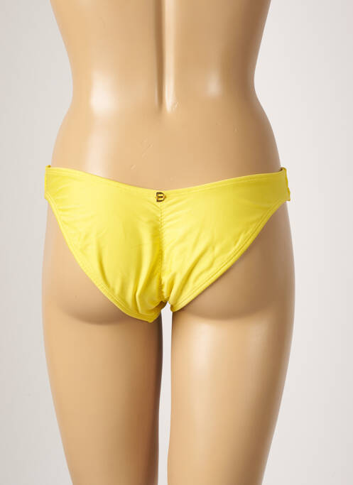 Bas de maillot de bain micro fibres culotte jaune DESPI femme