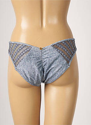 Bas de maillot de bain micro fibres culotte bleu DESPI femme