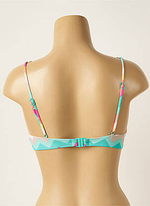 Haut de maillot de bain bretelles élastiquées ajustables haut soutien-gorge balconnet bleu SEAFOLLY femme