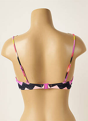 Haut de maillot de bain bretelles élastiquées ajustables haut soutien-gorge balconnet noir SEAFOLLY femme