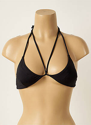 Haut de maillot de bain fermeture liens à nouer haut triangles noir RIP CURL femme