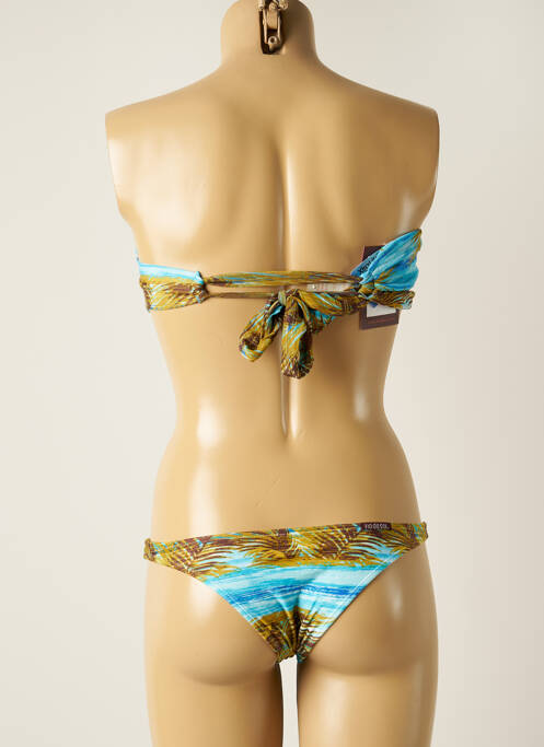 Maillot de bain 2 pièces bleu RIO DE SOL pour femme