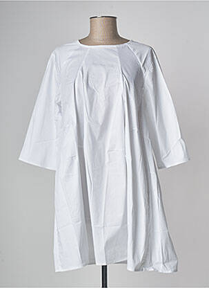 Robe courte blanc SENES pour femme