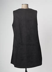 Robe mi-longue noir 2W PARIS pour femme seconde vue