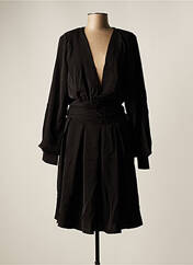 Robe mi-longue noir IN VOGUE pour femme seconde vue