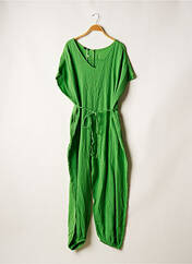 Combi-pantalon vert PIMENT ROUGE pour femme seconde vue