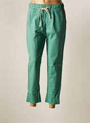 Pantalon 7/8 vert WORLD FASHION pour femme seconde vue