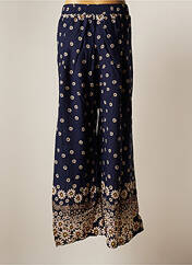 Pantalon large bleu AMY&CLO pour femme seconde vue