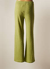 Pantalon large vert COMPAÑIA FANTASTICA pour femme seconde vue