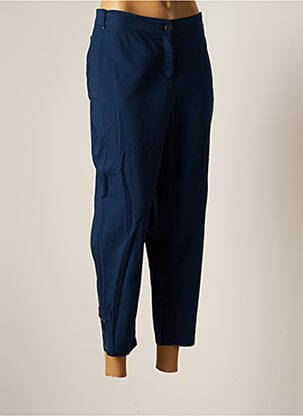 Pantalon 7/8 bleu GUY DUBOUIS pour femme