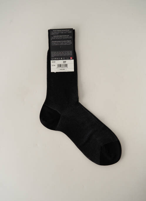 Chaussettes stretch noir FALKE homme