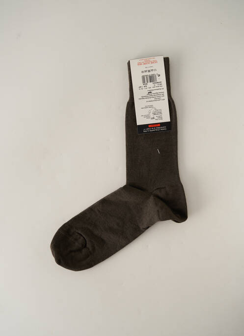 Chaussettes stretch vert DORE DORE homme